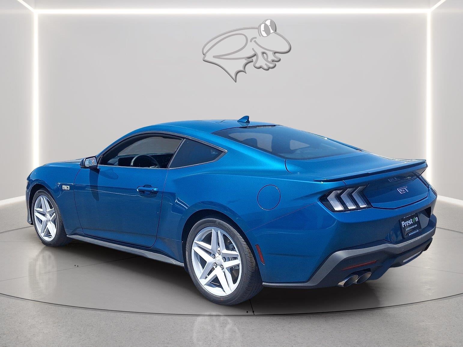 2026 Ford Mustang — rear three-quarter view