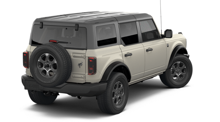 2026 Ford Bronco — rear three-quarter view