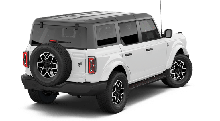 2026 Ford Bronco — rear three-quarter view