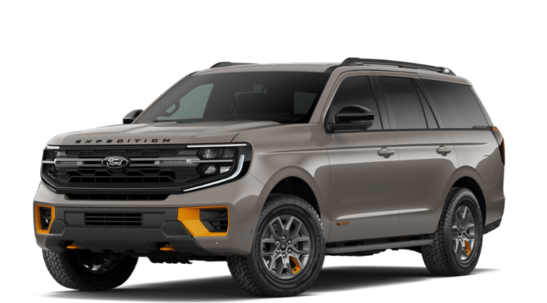 2026 Ford Expedition Tremor in Marsh Gray — front three-quarter view