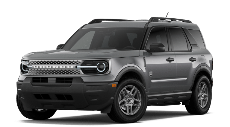 2026 Ford Bronco Sport Big Bend in Carbonized Gray — front three-quarter view
